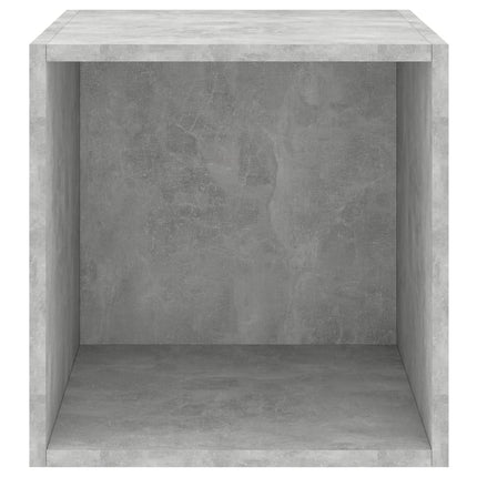 vidaXL Wall Cabinets 4 pcs Concrete Grey 37x37x37 cm Chipboard