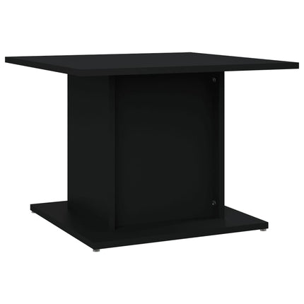 vidaXL Coffee Table Black 55.5x55.5x40 cm Chipboard