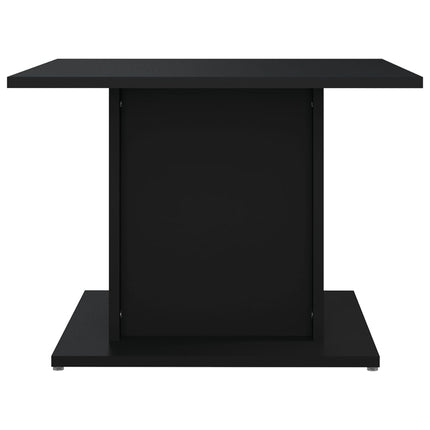 vidaXL Coffee Table Black 55.5x55.5x40 cm Chipboard