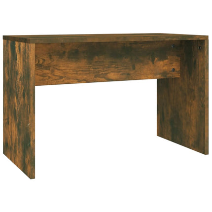 Dressing Table Set Smoked Oak 96x40x142 cm