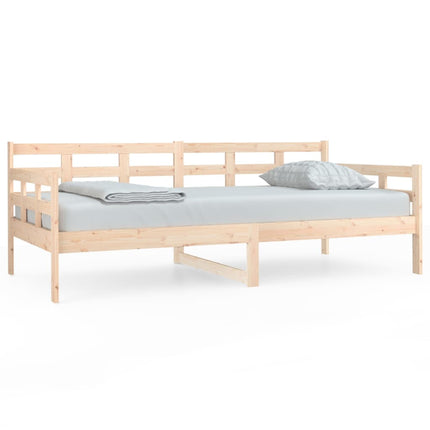 Day Bed Solid Wood Pine 92x187 cm Single Bed Size