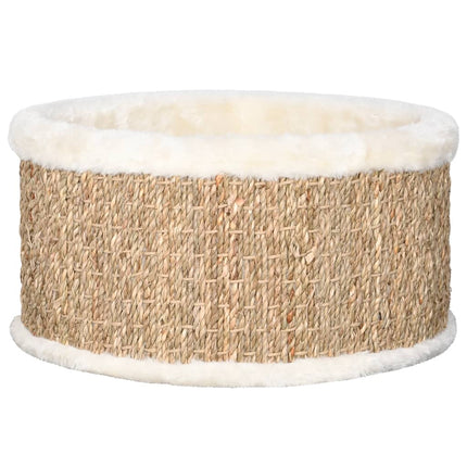 vidaXL Round Cat Basket 36 cm Seagrass