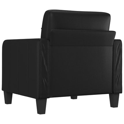 Sofa Chair Black 60 cm Faux Leather