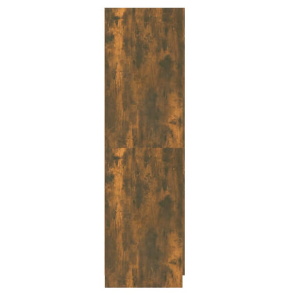 Wardrobe Smoked Oak 80x52x180 cm Engineered Wood