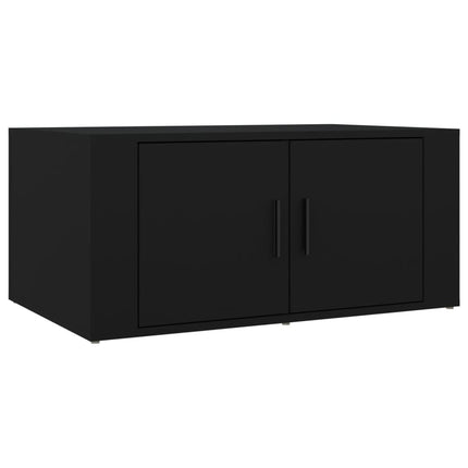 vidaXL Coffee Table Black 80x50x36 cm Engineered Wood