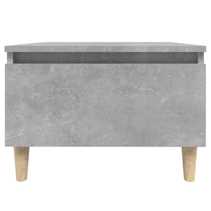 vidaXL Side Table Concrete Grey 50x46x35 cm Engineered Wood