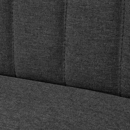 vidaXL Sofa Fabric 117x55.5x77 cm Dark Grey
