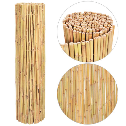 vidaXL Bamboo Fence 300x150 cm