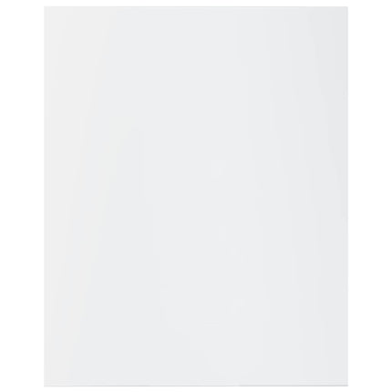 vidaXL Bookshelf Boards 4 pcs High Gloss White 40x50x1.5 cm Chipboard