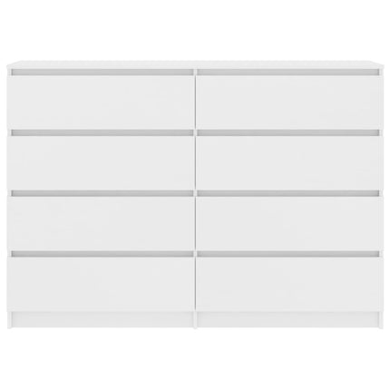 vidaXL Sideboard White 140x35x99 cm Chipboard