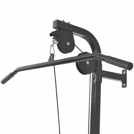 vidaXL Wall-mounted Home Gym with 2 Pulleys