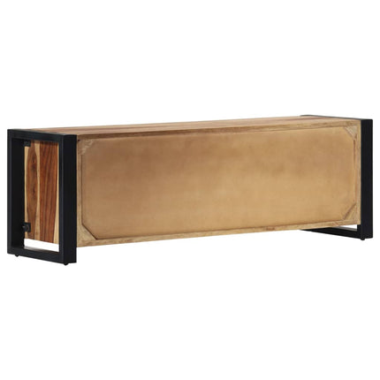 vidaXL Shoe Cabinet 120x35x40 cm Solid Sheesham Wood