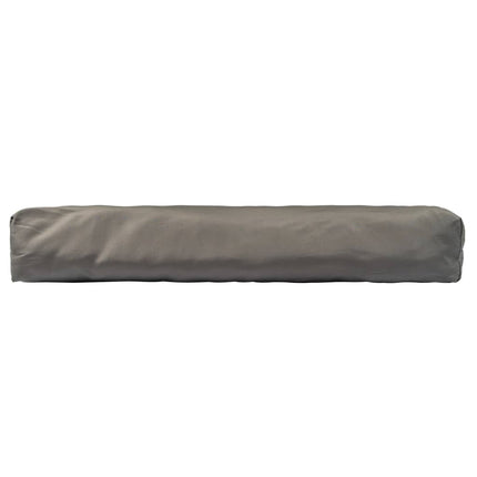 vidaXL Pallet Cushions 2 pcs Grey Polyester