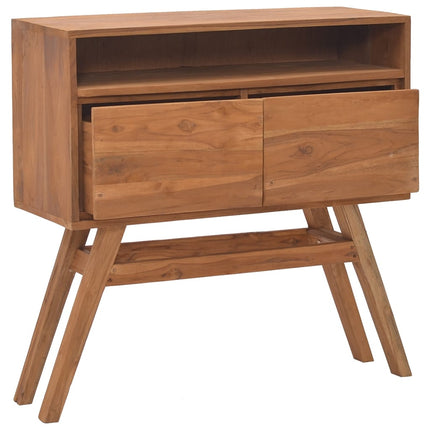 Console Table 80x30x80 cm Solid Teak Wood