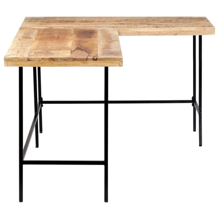 vidaXL Desk 180x120x76 cm Solid Mango Wood
