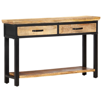 vidaXL Console Table 120x30x76 cm Solid Mango Wood