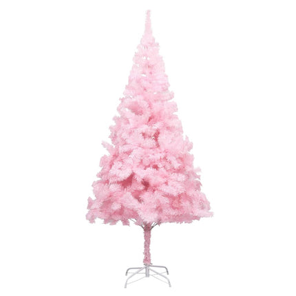 vidaXL Artificial Christmas Tree with Stand Pink 240 cm PVC