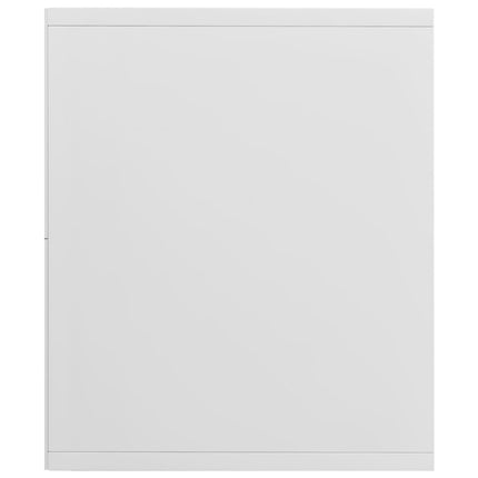 vidaXL Book Cabinet/TV Cabinet High Gloss White 36x30x114 cm Chipboard