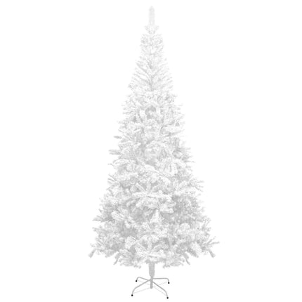 vidaXL Artificial Christmas Tree with LEDs&Ball Set L 240 cm White