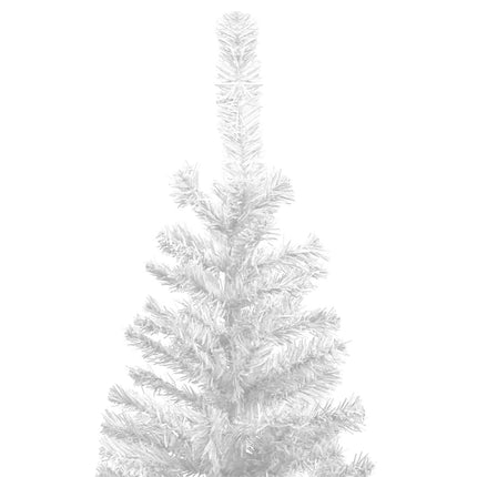 vidaXL Artificial Christmas Tree with LEDs&Ball Set L 240 cm White