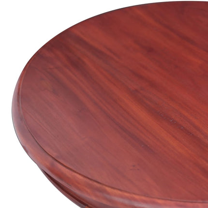 vidaXL Side Table Brown 50x50x65 cm Solid Mahogany Wood