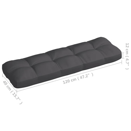 vidaXL Pallet Sofa Cushions 5 pcs Anthracite