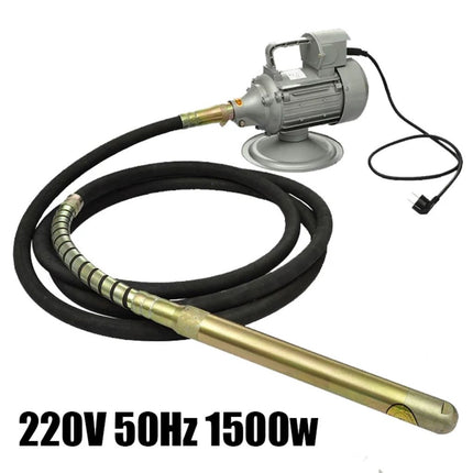 220 V 50 Hz 1500 W Concrete Vibrating Engine 6m Hose