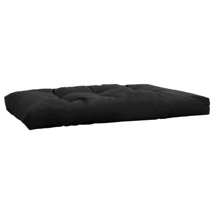 vidaXL Garden Seat Cushion Black 120x80x10 cm Fabric