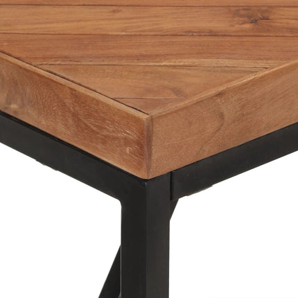 vidaXL Dining Table 180x90x76 cm Solid Acacia and Mango Wood