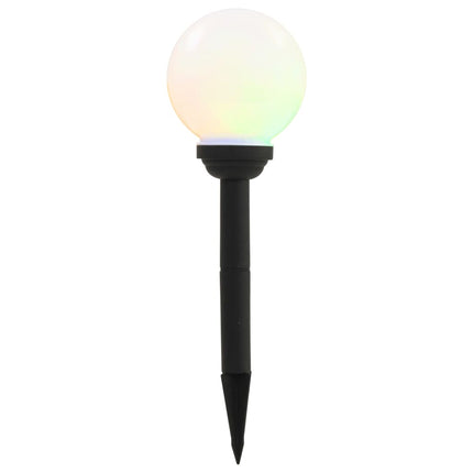 Outdoor Solar Lamps 8 pcs LED Spherical 15 cm RGB