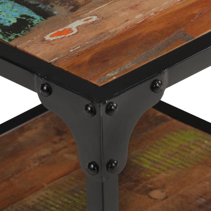 vidaXL Coffee Table 40x40x36 cm Solid Reclaimed Wood