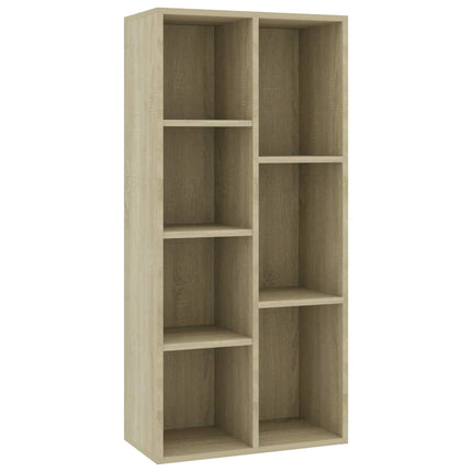 Book Cabinet Sonoma Oak 50x25x106 cm Engineered Wood