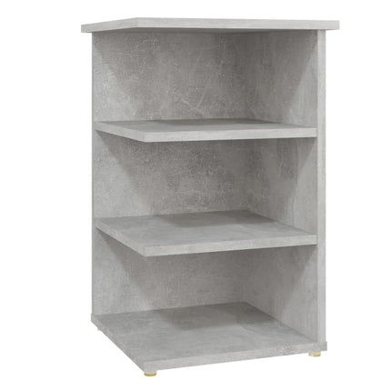 Side Cabinet Concrete Grey 35x35x55 cm Engineered Wood