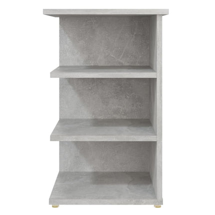 Side Cabinet Concrete Grey 35x35x55 cm Engineered Wood