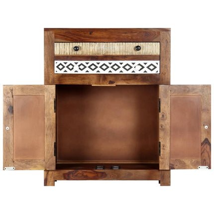 Side Cabinet 60x30x75 cm Solid Sheesham Wood