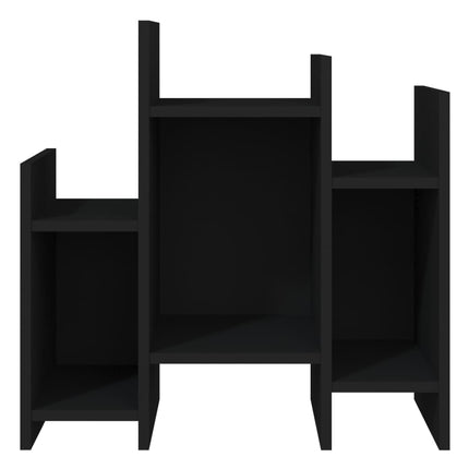 vidaXL Side Cabinet Black 60x26x60 cm Chipboard