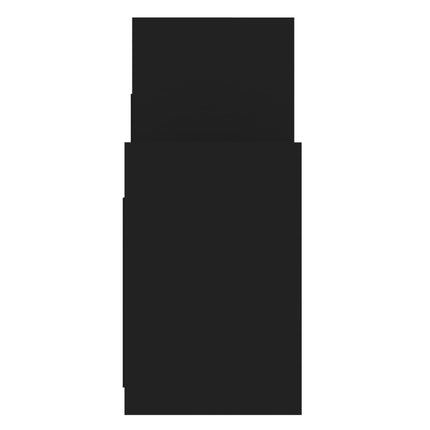 vidaXL Side Cabinet Black 60x26x60 cm Chipboard