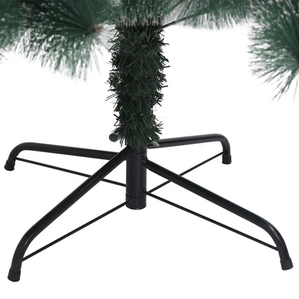 vidaXL Artificial Christmas Tree with Stand Green 240 cm PET