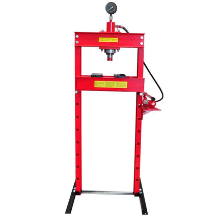 vidaXL 20 Ton Air Hydraulic Floor Shop Press H Type