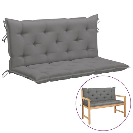 vidaXL Cushion for Swing Chair Grey 120 cm Fabric