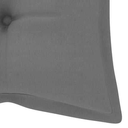 vidaXL Cushion for Swing Chair Grey 120 cm Fabric