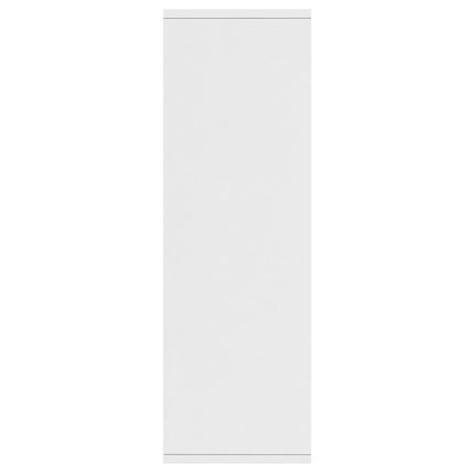 vidaXL Book Cabinet/Sideboard White 50x25x80 cm Chipboard