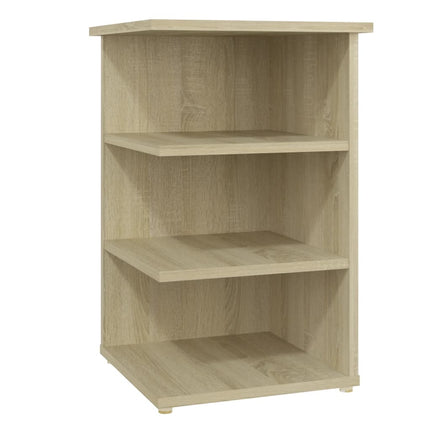 vidaXL Side Cabinet Sonoma Oak 35x35x55 cm Chipboard