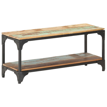 vidaXL Coffee Table 90x30x40 cm Solid Reclaimed Wood