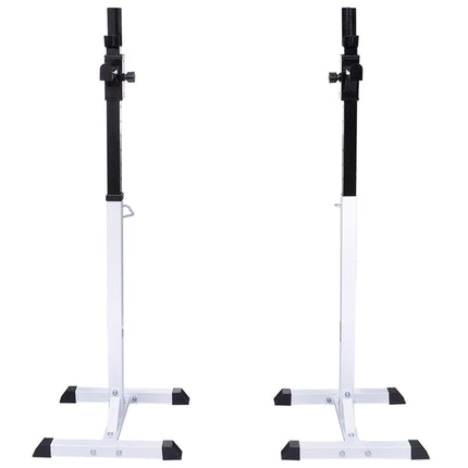 Barbell Squat Rack with Barbell and Dumbbell Set 60.5 kg