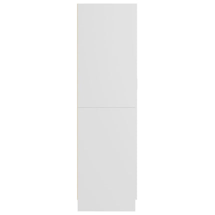 vidaXL Wardrobe White 82.5x51.5x180 cm Chipboard