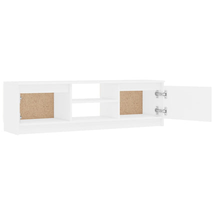 vidaXL TV Cabinet White 120x30x35.5 cm Chipboard