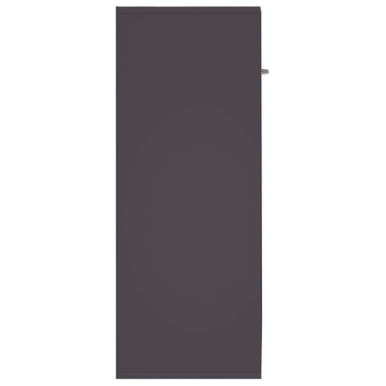 vidaXL Sideboard Grey 60x30x75 cm Chipboard