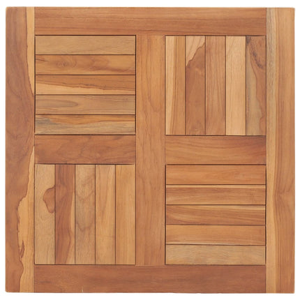 Table Top Solid Teak Wood 60x60x2.5 cm