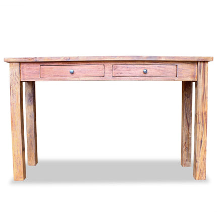 vidaXL Console Table Solid Reclaimed Wood 123x42x75 cm